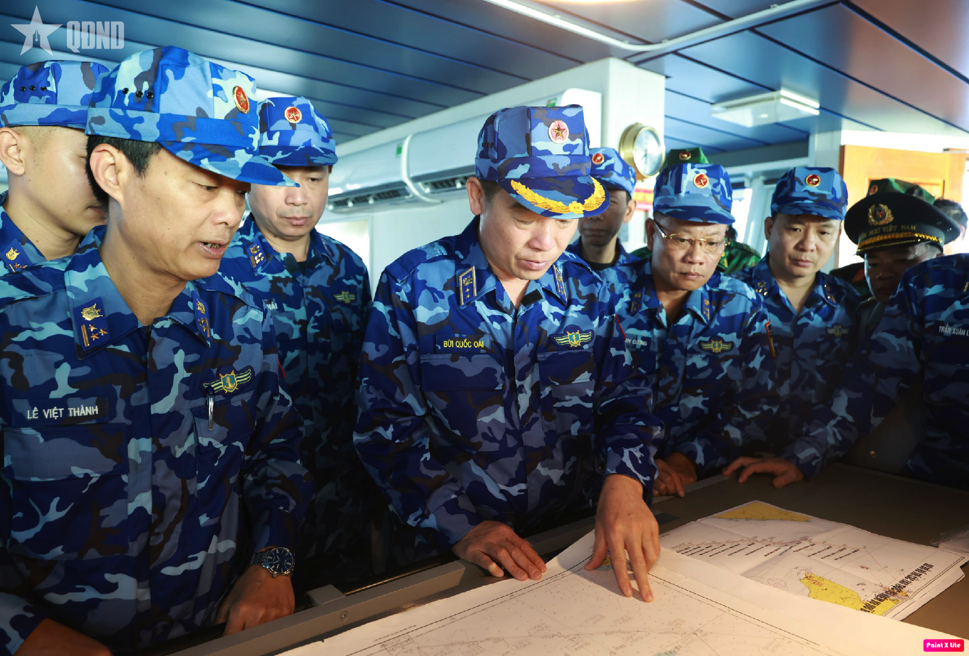 Bộ tư lệnh Cảnh sát biển kiểm tra chống khai thác IUU và chúc Tết các đơn vị